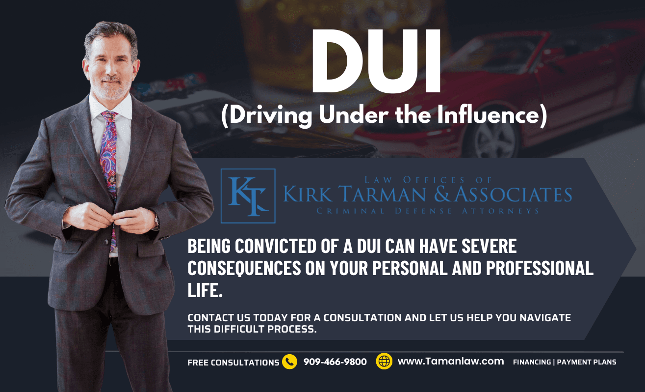 4 Consequences of a DUI Conviction The Law Offices of Kirk Tarman